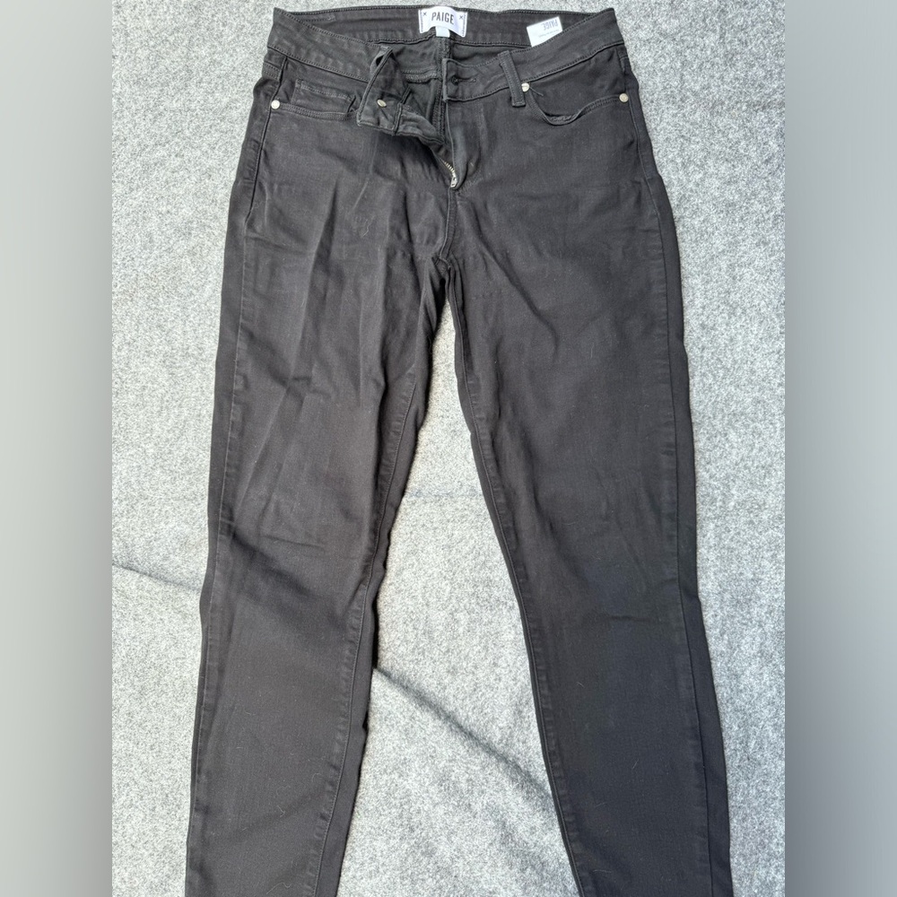 Women’s PAIGE Jeans, black.